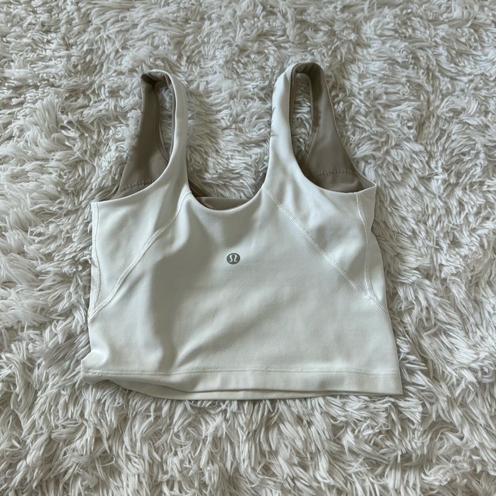 Lululemon white align tank size 0